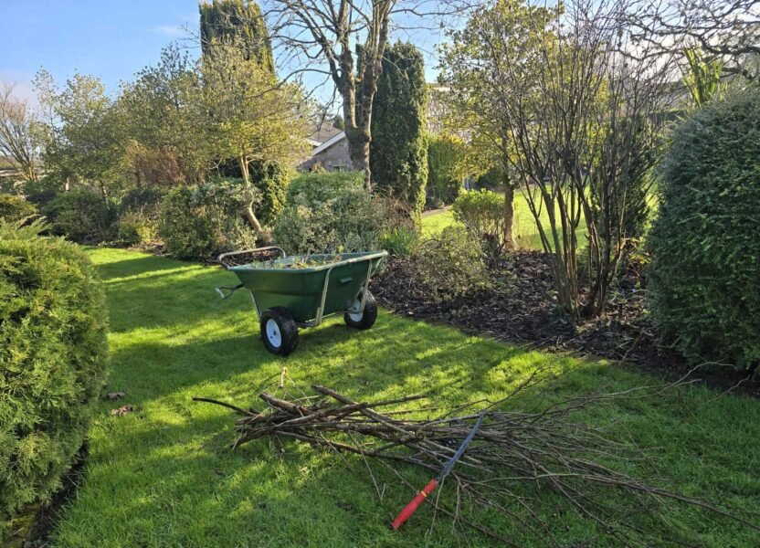 Full wheelbarrow